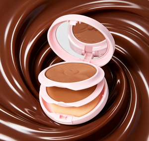 6 Colors <strong>Mousse</strong> <strong>Foundation</strong> Pressed Powder &amp; Concealer 2-in-1 Matte Finish Compact Makeup - Product Image 1