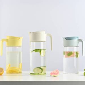 Hiện đại trái cây truyền nước bình 1500ml nước trái cây Jug với tự động mở đóng nắp và xử lý cho nhà và văn phòng sử dụng - Product Image 4