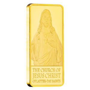 Đồng xu Cơ đốc giáo mạ Vàng Jesus Station of The Cross Passion lưu niệm thanh vàng comemmorative đồng xu sưu tầm - Product Image 5