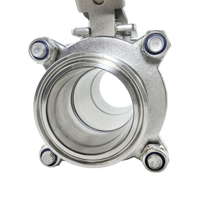 Schnelle Installation 3-teiliges gekapseltes SS304/SS316L Kugelventil 0-10bar Elektrisch Wasser 1/2''-4'' 180 3A/DIN 1 Jahr Garantie OEM - Product Image 5