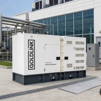 Generator Diesel Perkins Canopy 375KVA 300Kw Generator Silent Diesel AC Tiga Fasa Bersertifikasi CE Pendingin Air