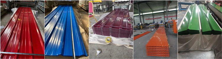 JIS AISI Galvanized Corrugated Roofing Sheets Plate HDP Steel Color Coated