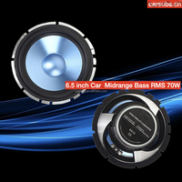 Y30 komponen Speaker Stereo mobil, woofer 6.5 inci RMS 50W Mid Ange 2 inci Tweeter Fullrange 2 cara Speaker pintu mobil