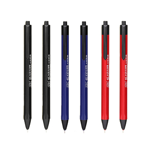 Lot de stylos gel rétractables en plastique, encre bleue/rouge, pointe 0,7 mm, logo personnalisé pour une écriture fluide - Product Image 5
