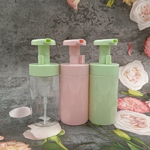 Factory Supply Round PET Plastic Lotion Pump Bottle, Empty Refillable Cosmetic <strong>Container</strong> for Skincare Hair Care Body Care - Product Image 5