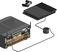 Câble audio optique premium OD5.0mm SPDIF Toslink, câble numérique en fibre optique, connecteurs plaqués or avec capuchons anti-poussière pour home cinéma et télévision
