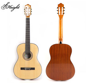 Vente en gros Guitare 39 pouces en bois d'épicéa massif Sapele Guitarra Guitare basse à vendre Guitare en tilleul - Product Image 1