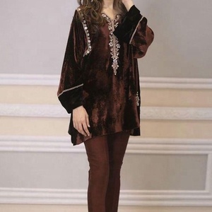 Vestido de fiesta con apliques elegantes, Top con pantalón, elegante, brillante, para fiesta, boda, 2021 - Product Image 1