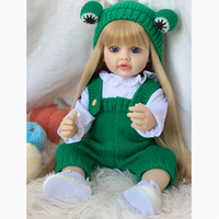 Poupée bébé reborn en silicone souple et réaliste pour fille, kit pas cher