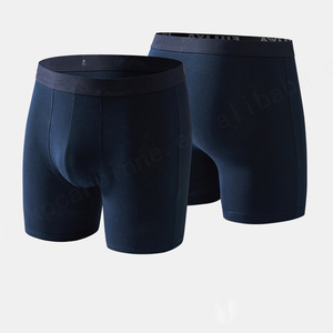 Nuevo Diseño Personalizado, 95% Algodón, 5% Elastano, Transpirable, Ecológico, Ropa Interior Larga para Hombre, Calzoncillos de Cintura Media Tejidos - Product Image 2
