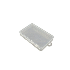 Transparent <b>Plastic</b> Storage <b>Box</b> Rectangle With Lid For Electronics Jewelry Sample <b>Display</b> 8x5.1x1.5cm - Product Image 5