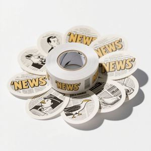Customized Printing Product Packaging Self-adhesive Label <b>Stickers</b> Waterproof Vinyl <b>logo</b> <b>Stickers</b> Roll - Product Image 2