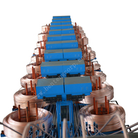 Equipo de Fundición Ascendente de Varillas de Cobre de 8 mm, Planta de Fundición Ascendente de Chatarra de Cobre