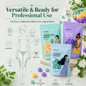 Cera Dura OEM 1000g per Depilazione e Perle di Cera a Forma di Fiore Senza Antracene per <span class=keywords><strong>Viso</strong></span> e Corpo - Forniture per <span class=keywords><strong>Ceretta</strong></span> Completa - Product Image 3