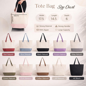 Sacchetto Regalo Personalizzato per la Festa della <span class=keywords><strong>Mamma</strong></span> con Citazioni Motivazionali, Bicolore Rosso e Beige, Borsa in Tela per la Festa della <span class=keywords><strong>Mamma</strong></span> - Product Image 6