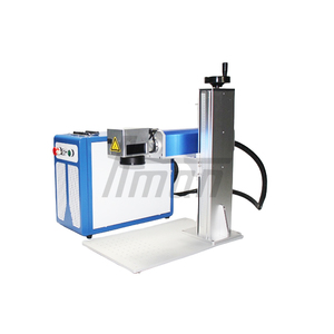 50w Fiber Laser Engraving Machine Metal Cosmetic Acrylic Laser Fiber Engraving Machine 110mm*110mm Air Cooling BMP PLT DXF - Product Image 1