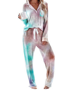 Chicever 2021 — pyjama Sexy pour la saint-valentin, cravate, manches longues, ensemble salon, taille, vêtements de nuit pour femmes - Product Image 4