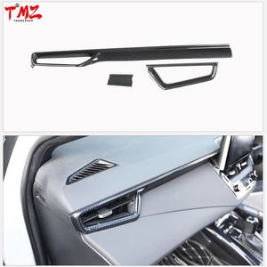 17 adet karbon örgü desenli iç döşeme seti dekor kapakları Toyota Corolla ve Levin 2014-2018 RHD için uygun - Product Image 2