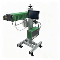 Máquina de Marcado Láser de CO2 IPS-LC60 F MG de 60 W, Alta Velocidad de 12000 mm/s, Codificación de Códigos QR para Bolsas y Empaques