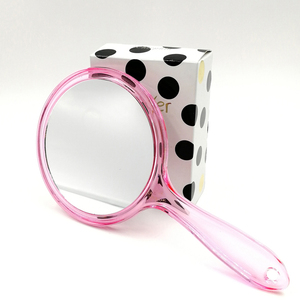 Custom Logo 3X/1X Magnification Clear Double Sided Acrylic <strong>Handheld</strong> <strong>Mirror</strong> - Product Image 1