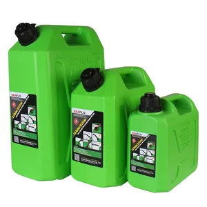SEAFLO wholesale 5 Gallon 5L 10L 20L jerry can gasoline container tank with gas can spout plastic petrol oil cans