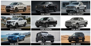 Kit de Carrocería para Hilux <span class=keywords><strong>Vigo</strong></span> 2012-2015, Actualización a Fortuner Legender 2021, Conversión Facelift - Product Image 6