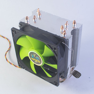 Refroidisseur de processeur Lanshuo 92x92x25mm, 4 caloducs, ventilateur LED bleu pour processeur - Product Image 4