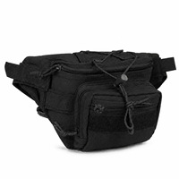 Sac de ceinture tactique de haute qualité pour la chasse, l'escalade et le camping, petit sac banane Molle
