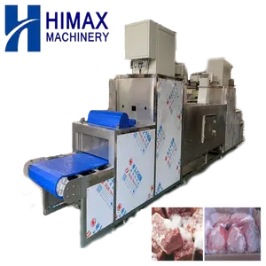 Discount Automatic Microwave Freeze Dryer High Efficiency Frozen Shrimp Meat microwave thawing tunnel machine