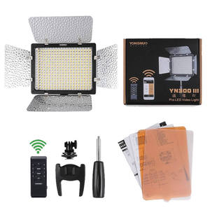 Projecteur vidéo LED professionnel <span class=keywords><strong>Yongnuo</strong></span> YN300 <span class=keywords><strong>III</strong></span> YN-300 II L 5500K avec télécommande, lampe de studio YN300III en gros - Product Image 1