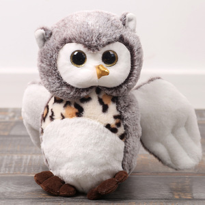 Peluche <span class=keywords><strong>Hibou</strong></span> Super Douce avec Rembourrage en Coton PP, Cadeau d'Anniversaire Adorable pour Enfants, Vente en Gros ODM - Product Image 3