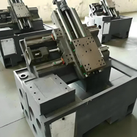 Métal Bonne Qualité Fanuc Gsk Headman Gang Foshan pour Pakistan 1000 Mm Tour CNC Machine 3 Axes 10 Horizontal Fourni Heavy Duty