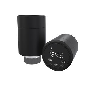 Moderno Tuya Smart Home TRV Termostato Zigbee Radiador alimentado por batería programable para calentar agua Media PC Material - Product Image 1