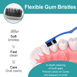 <span class=keywords><strong>Brosse</strong></span> à <span class=keywords><strong>dents</strong></span> au charbon de bois manche semi-transparent Binchotan charbon de bois/bambou <span class=keywords><strong>brosse</strong></span> à <span class=keywords><strong>dents</strong></span> en carbone pour adulte vente en gros - Product Image 2
