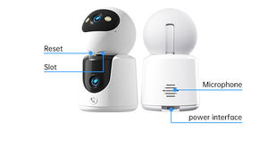 <span class=keywords><strong>Cam</strong></span>éra de sécurité Wifi <span class=keywords><strong>2k</strong></span> intérieure PTZ 360° °   <span class=keywords><strong>Cam</strong></span>éra de surveillance intelligente à vision nocturne couleur avec détection humaine par IA pour la maison, les bébés et les animaux domestiques - Product Image 5