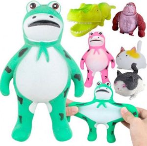 Wholesale Eco-friendly PVC PU Silicone Anti-Stress <b>Monkey</b> Sensory Squeeze Toys Set for Autistic Children's Fidget Toy - Product Image 6