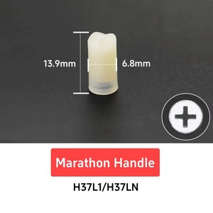 แกนต่อพลาสติกแบบไขว้ไนลอนสำหรับ Strong 210 90 105L 102 Marathon H37L1 ไมโครมอเตอร์ ด้ามจับแกนหมุน อุปกรณ์เสริมเครื่องเจาะเล็บ - Product Image 2