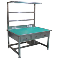 Tables d'assemblage multifonctionnelles robustes pour les travaux de précision électronique, garantie 1 an, fabriqué en Chine