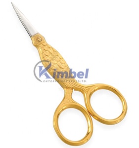 Biểu Tượng Tùy Chỉnh Dứa Phong Cách Nhỏ Ưa Thích Cắt Kéo Vàng Xử Lý Cổ Điển Thêu Kéo Với Lưỡi Thép Không Gỉ - Product Image 6
