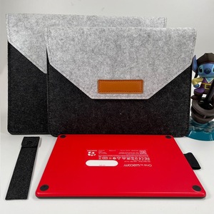 กระเป๋าใส่ปากกาดิจิตอล <span class=keywords><strong>Wacom</strong></span> รุ่น CTL672/472/671 สำหรับใส่กระดานวาดภาพ  กระเป๋าผ้าสักหลาด รุ่น 6100 - Product Image 2