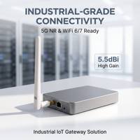 Antenne externe omnidirectionnelle 5.5dBi à gain élevé 5G 5.8GHz WiFi 6/7 RP-SMA Mâle pour routeur CPE 5G NR IoT sans fil