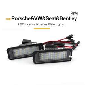ไฟป้ายทะเบียนรถยนต์ LED สำหรับ Porsche Cayenne Cayman 911 พร้อมไฟป้ายทะเบียน Canbus - Product Image 4