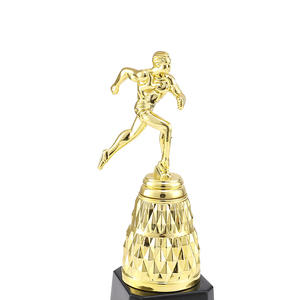 Trofeo de Carrera Personalizado con Logotipo y Diseño, Trofeos de Plástico Dorado, Premios, Precio de Fábrica <span class=keywords><strong>JZ</strong></span> - Product Image 4
