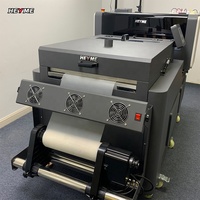 Impresora de impresión de camisetas con máquina de polvo DTF, dispositivo de impresión de dos cabezales i3200 A1 A2 A3 DTF 60 45 30 cm