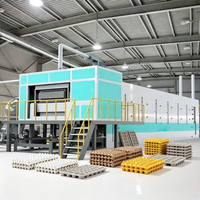 Mesin Baki Telur Multi-Spec 6 12 30 Sel dengan Pengering Logam, Lini Produksi Pencetakan Pulp Otomatis untuk Pengemasan Telur Industri