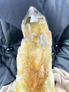 Racimo de citrino de La Fortuna al por mayor 100% racimo de cristal amarillo natural racimo de citrino de color oscuro de alta calidad para Fengshui - Product Image 5