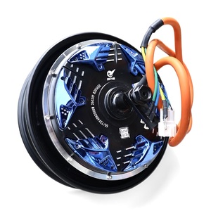 Motor de buje sin escobillas Dkys de 10 pulgadas y 2000W con doble sensor Hall para 6 cables, 800rpm, motor de alta potencia de 2000W para rendimiento - Product Image 3