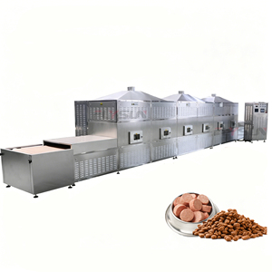 Séchoir de stérilisation à micro-ondes haute performance anti-moisissure pour la transformation approfondie des aliments pour animaux et des friandises séchées - Product Image 1
