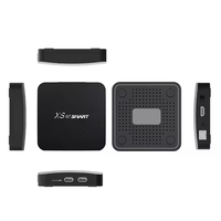 XS97 Smart untuk BT Android 14 TV Box dengan 4K Amlogic S905Y4 Dual WiFi 4GB RAM 32GB ROM Garansi Kualitas 1 Tahun Grosir