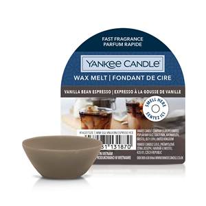 Yankee Candle - Pastel de cera aromática de vainilla y espresso - Product Image 1